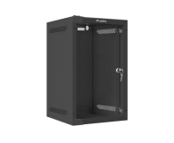 Lanberg Wisząca 10" 9U 280x310mm (czarna) - 519088 - zdjęcie 2